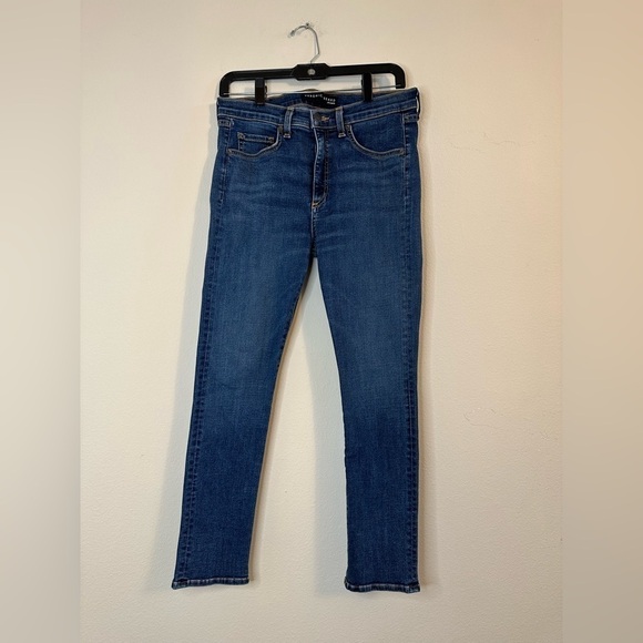 Veronica Beard Kate 10" Crop Classic Wash Skinny Jeans Sz 29 Style J1690053 - Picture 1 of 6